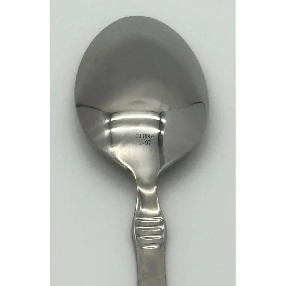 Oneida Banbury Set of 4 Teaspoons New Unused Stainless Steel Flatware China